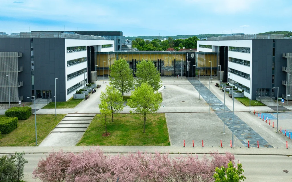 Wydział Chemii Uniwersytet Gdański UG - dziedziniec